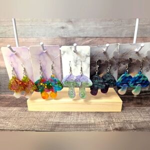Pick a pair of Mushroom Earrings 🍄